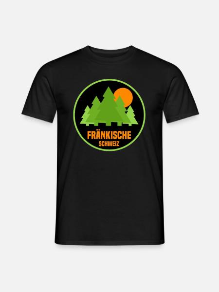Fränkische Schweiz - Männer T-Shirt - Schwarz