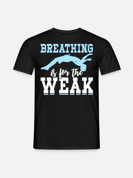 Swimming Float - Men's T-Shirt - black