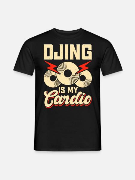 Dj Djing - Men's T-Shirt - black