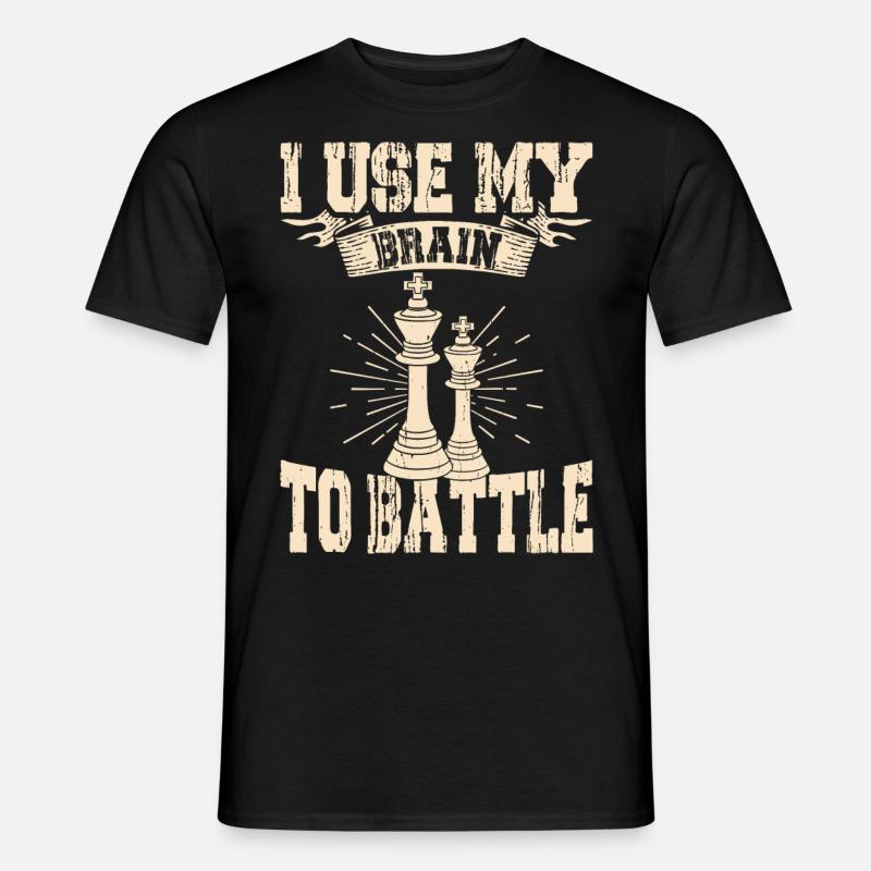 Schach - Männer T-Shirt - Schwarz