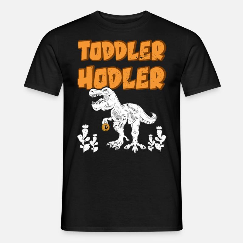 Krypto Kryptowährung - Männer T-Shirt - Schwarz