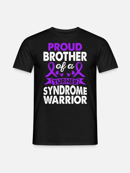 Brother of Turner syndrome - Men's T-Shirt - black