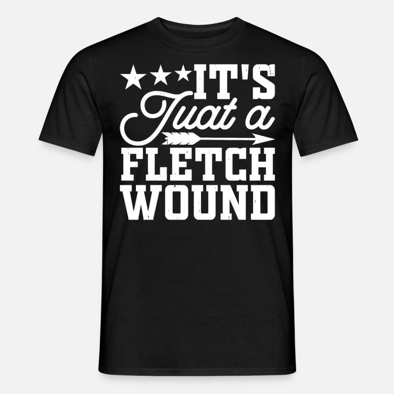 Bogenschütze Bogenschießen - Männer T-Shirt - Schwarz
