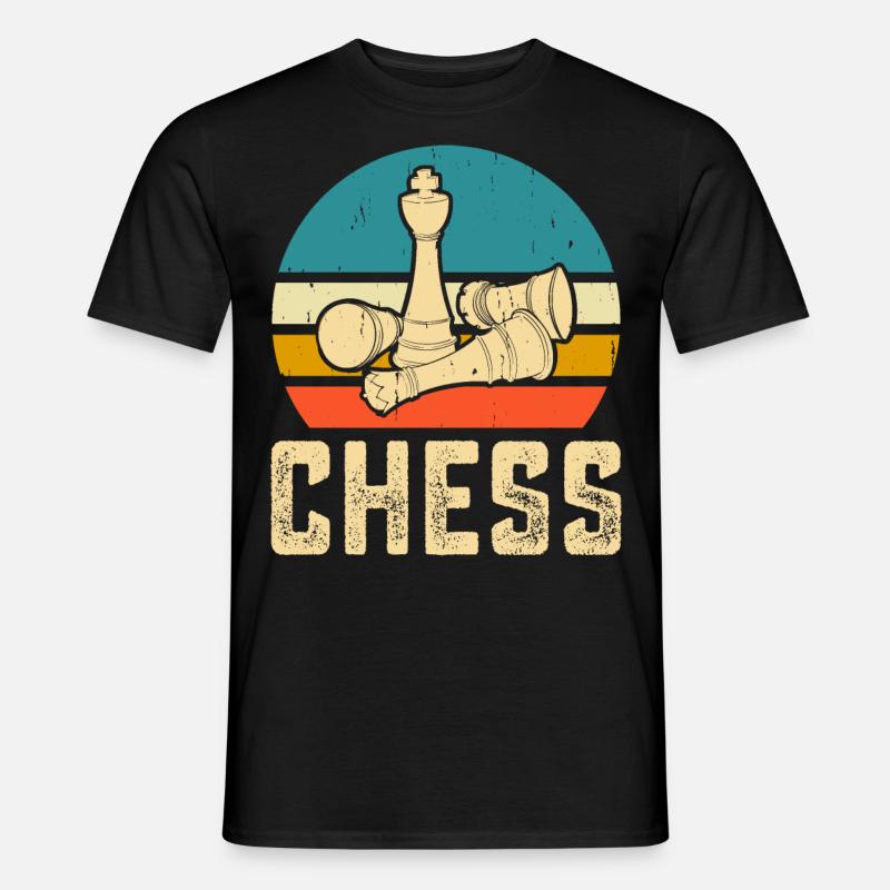 Schach - Männer T-Shirt - Schwarz