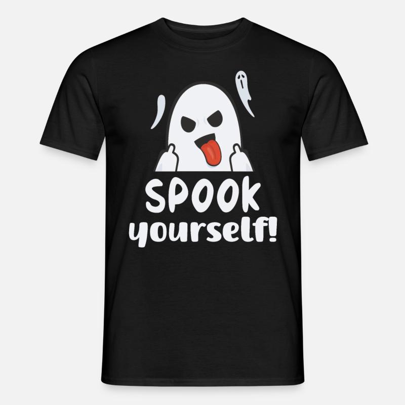 Spook yourself - Männer T-Shirt - Schwarz