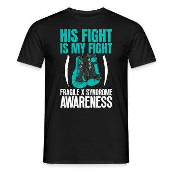 Fantastische Handschuhkunst Für Kämpfer - Fragiles - Männer T-Shirt - Schwarz - Vorne - AI Model Male 178 light (178cm)