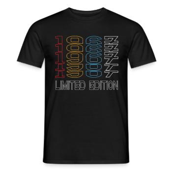 Edition Limitée 1967 Anniversaire 1967 Vintage Rétro - T-shirt homme - noir - Devant - AI Model Male 178 light (178cm)