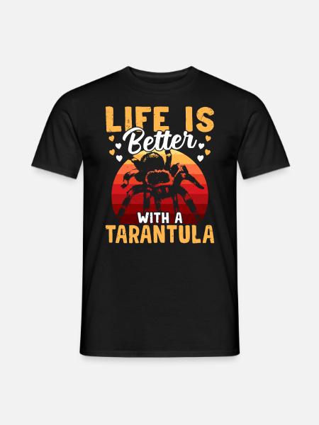 Life is better with the - Men's T-Shirt - black