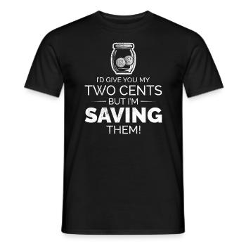 Coin Collecting Collector Numismatic Numismatist - Men's T-Shirt - black - Front - AI Model Male 178 light (178cm)