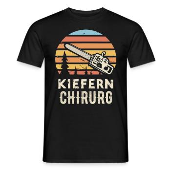 Kiefernchirurg - Männer T-Shirt - Schwarz - Vorne - AI Model Male 178 light (178cm)