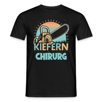 Kiefernchirurg - Männer T-Shirt - Schwarz - Vorne - AI Model Male 178 light (178cm)