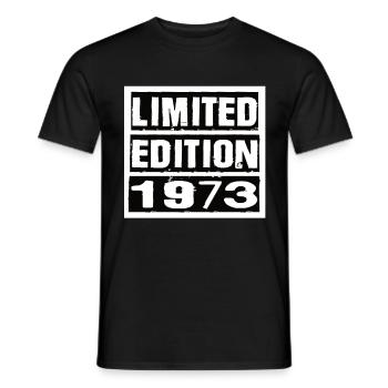 Edition Limitée 1973 Anniversaire 1973 Vintage Rétro - T-shirt homme - noir - Devant - AI Model Male 178 light (178cm)