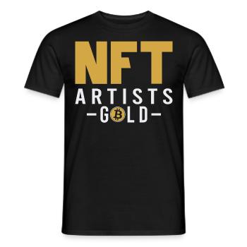 NFT - T-shirt homme - noir - Devant - AI Model Male 178 light (178cm)