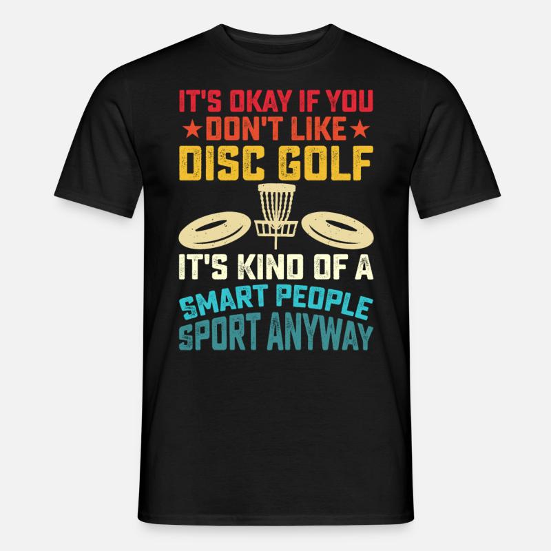 Discgolf Disc Golf - T-shirt herr - svart