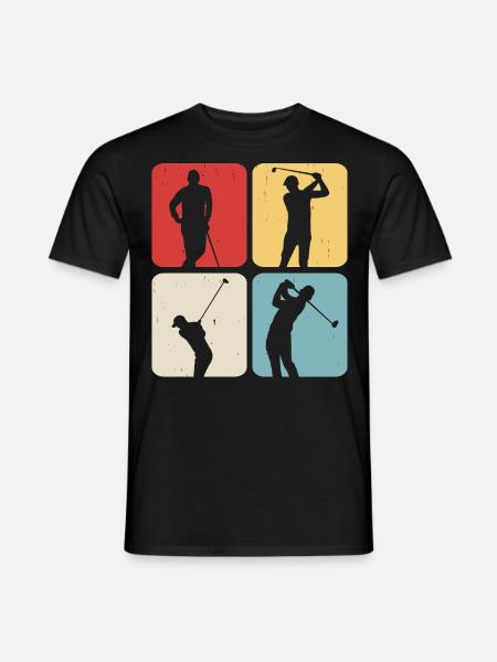 Golf Golfer - Men's T-Shirt - black