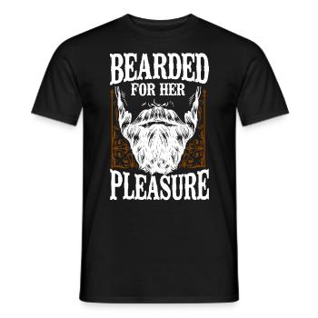 Beard Lover Bearded Man Bearded - Männer T-Shirt - Schwarz - Vorne - AI Model Male 178 light (178cm)
