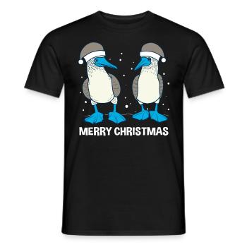Merry Christmas - Men's T-Shirt - black - Front - AI Model Male 178 light (178cm)