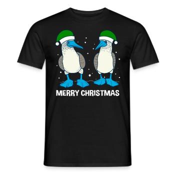 Merry Christmas - Männer T-Shirt - Schwarz - Vorne - AI Model Male 178 light (178cm)