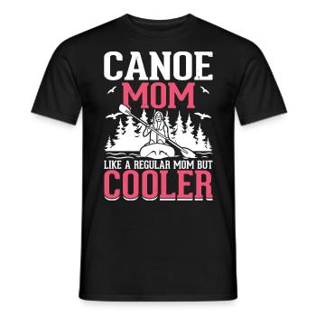 Kanu Kanut Kanutin Kanufahrer - Männer T-Shirt - Schwarz - Vorne - AI Model Male 178 light (178cm)