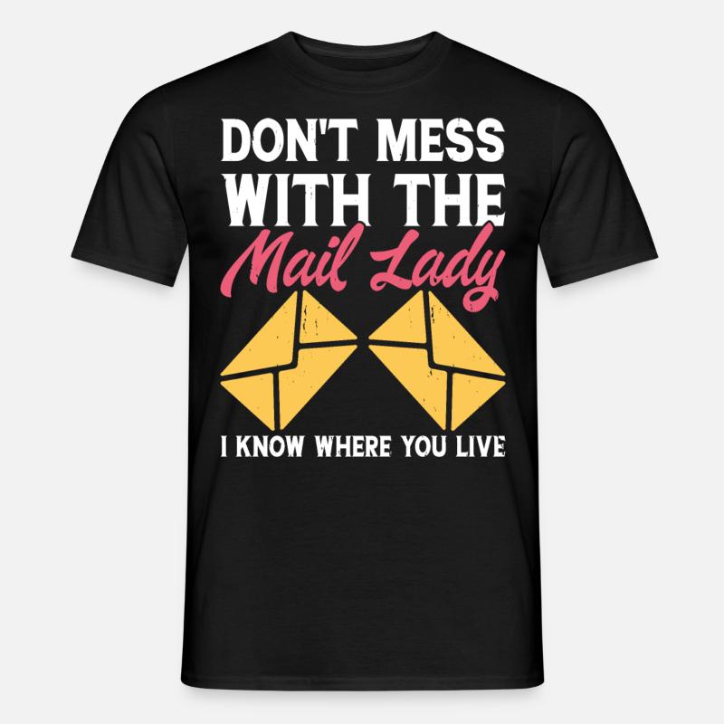 Postman Postman Postman - Men’s T-shirt - black