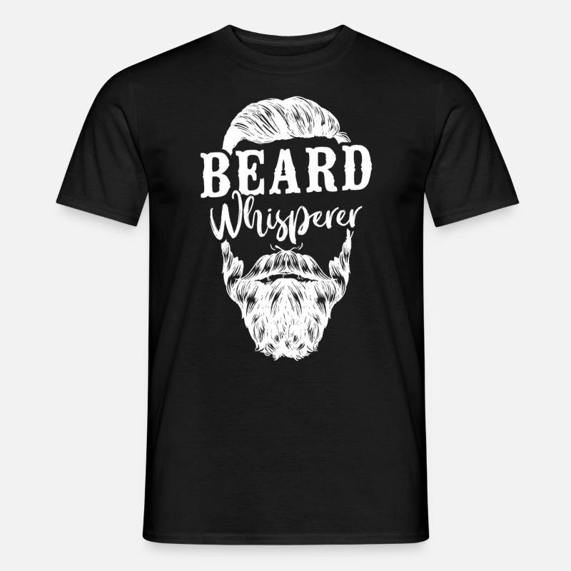 Beard Lover Bearded Man Beard - Männer T-Shirt - Schwarz