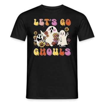 Let's Go Ghouls - Men's T-Shirt - black - Front - AI Model Male 178 light (178cm)