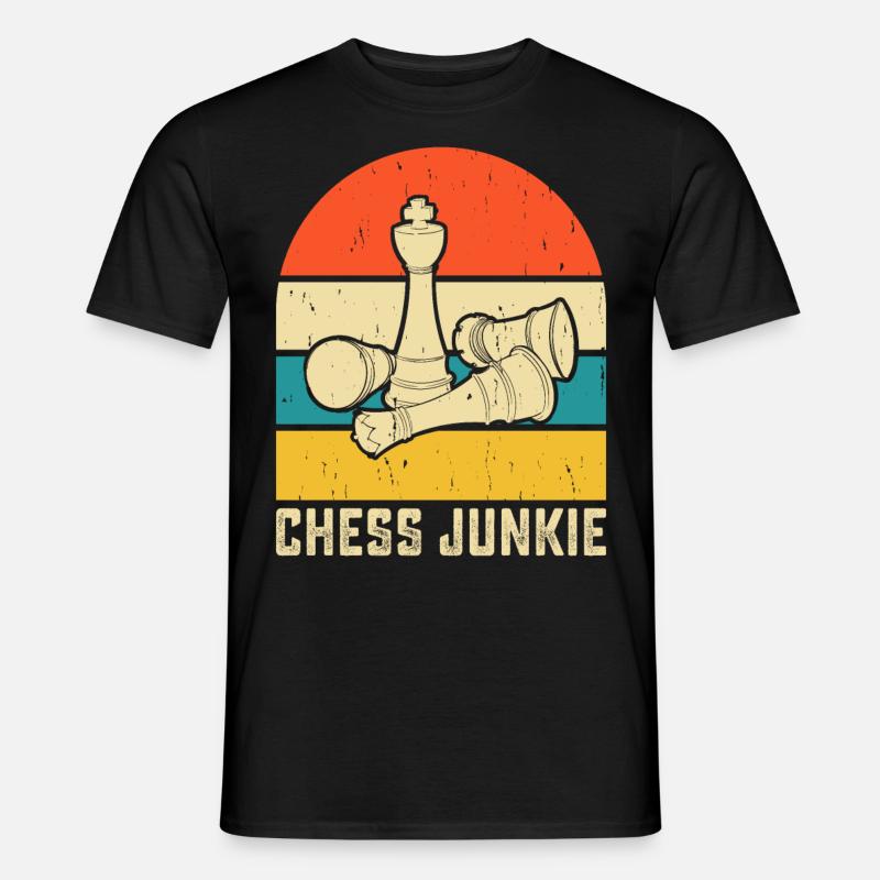 Schach - Männer T-Shirt - Schwarz