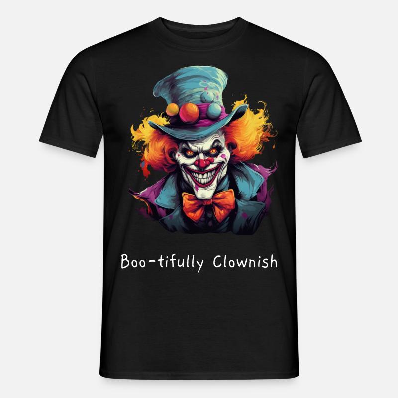 Bootiful Clown - Männer T-Shirt - Schwarz