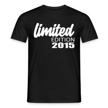 Édition limitée 2015 - T-shirt homme - noir - Devant - AI Model Male 178 light (178cm)