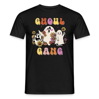 Ghoul Gang - Men's T-Shirt - black - Front - AI Model Male 178 light (178cm)
