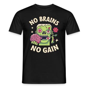 Zombies Zombie Halloween Zombie Kostüm - Männer T-Shirt - Schwarz - Vorne - AI Model Male 178 light (178cm)