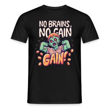Zombies Zombie Halloween Zombie Kostüm - Männer T-Shirt - Schwarz - Vorne - AI Model Male 178 light (178cm)