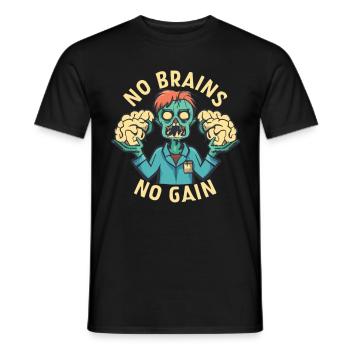 Zombies Zombie Halloween Zombie Kostüm - Männer T-Shirt - Schwarz - Vorne - AI Model Male 178 light (178cm)