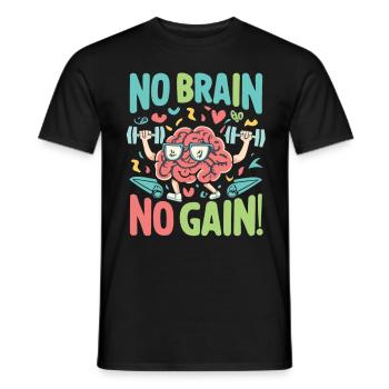 Nerd Nerd Detti Nerd Regali Nerd - T-shirt uomo - nero - Fronte - AI Model Male 178 light (178cm)