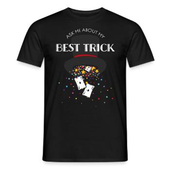Magicien Chaussure Magique Scène Magicien Hobby Magicien - T-shirt homme - noir - Devant - AI Model Male 178 light (178cm)