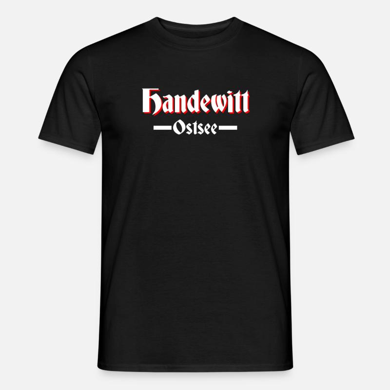 Handewitt - Männer T-Shirt - Schwarz