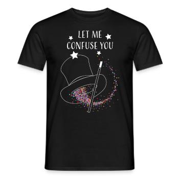 Magic Hat Magic Tricks Carte Magic Magic Show - T-shirt homme - noir - Devant - AI Model Male 178 light (178cm)