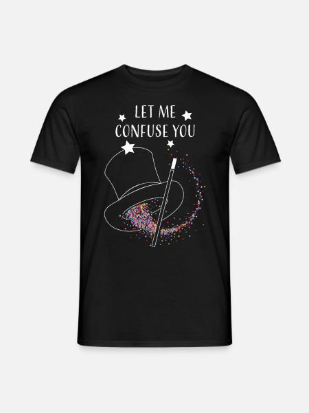 Magic Hat Magic Tricks Card Magic Magic Show - Men's T-Shirt - black
