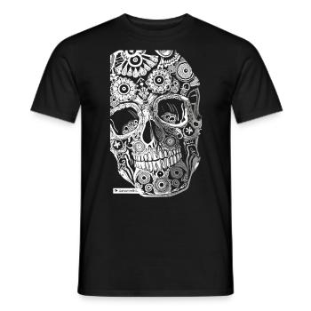 Gothic Statement - Deine Dunkle Seite mit Stil - Männer T-Shirt - Schwarz - Vorne - AI Model Male 178 light (178cm)