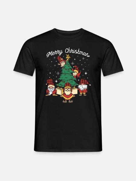 Merry Christmas - Men's T-Shirt - black