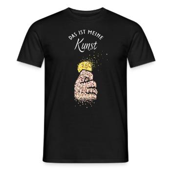 Illusionist Münzen Zaubertrick Zaubershow Magier - Männer T-Shirt - Schwarz - Vorne - AI Model Male 178 light (178cm)