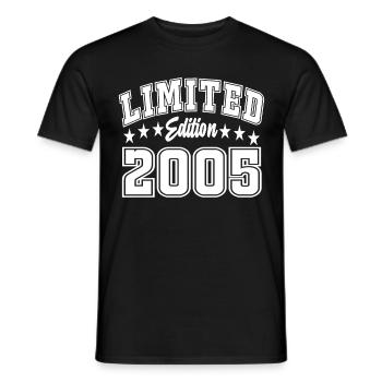 Limited Edition 2004 - Men's T-Shirt - black - Front - AI Model Male 178 light (178cm)