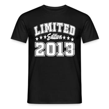 Édition limitée 2013 - T-shirt homme - noir - Devant - AI Model Male 178 light (178cm)