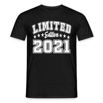 Limited Edition 2021 - Men's T-Shirt - black - Front - AI Model Male 178 light (178cm)