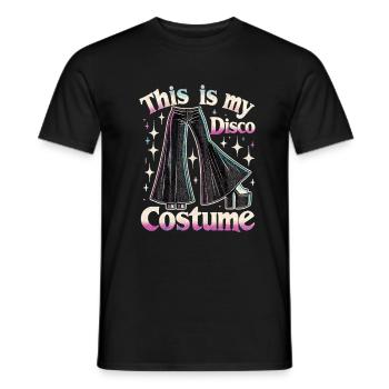 C’est mon costume de disco - T-shirt homme - noir - Devant - AI Model Male 178 light (178cm)
