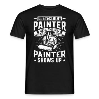 House Painter Decorator Everyone - Männer T-Shirt - Schwarz - Vorne - AI Model Male 178 light (178cm)
