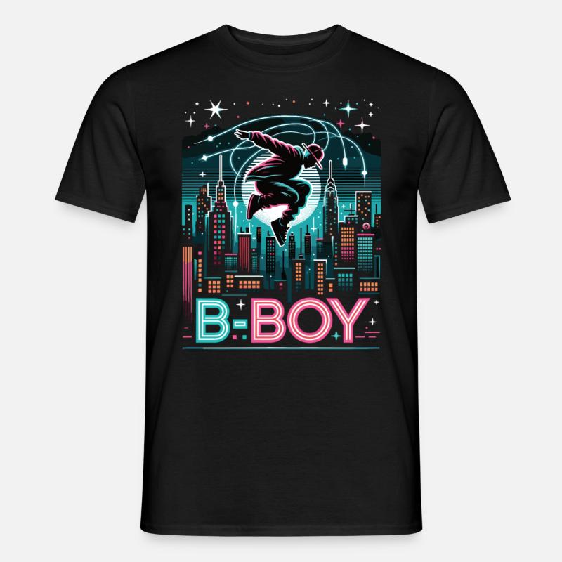 Breakdance Breakdancer Breakdance Kids - Men's T-shirt - black