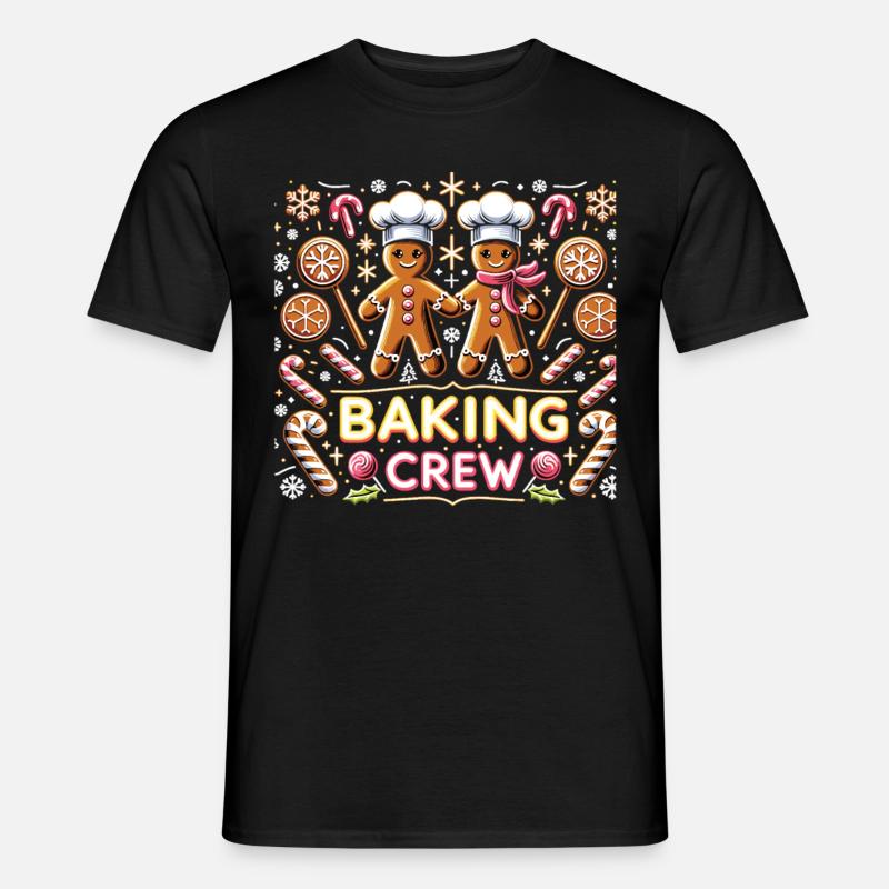 Équipe de pâtisserie - T-shirt homme - noir