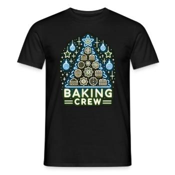 Équipe de pâtisserie - T-shirt homme - noir - Devant - AI Model Male 178 light (178cm)