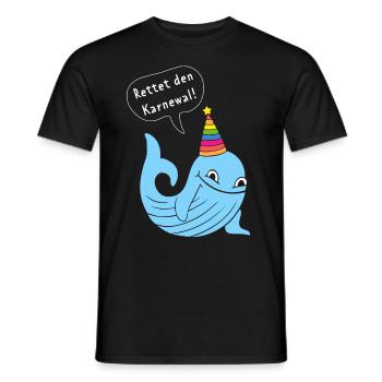 Karneval Fasching Konfetti Karnewal Kostümersatz - Männer T-Shirt - Schwarz - Vorne - AI Model Male 178 light (178cm)